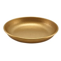 Gold Vintage Steel Coupe Bowl